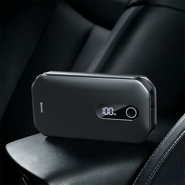 Пуско-зарядний пристрій Baseus Super Energy Air Car Jump Starter 1000A (10 000 mAh) Black BS-CH001 фото