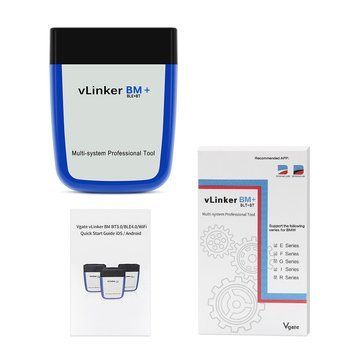 Автосканер Vgate vLinker BM+ Bluetooth 4.0 для Bimmer Code/Bimmer Link 1684950172 фото
